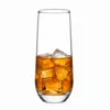 295ml slim highball drinking glass with heavy clear base