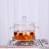 Durable borosilicate glass cooking pot ideal for noodles, stews, and baby food preparation