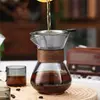 Premium borosilicate glass coffee pot for coffee lovers and professional baristas