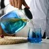  jiateng glass pitcher and cup gift set for home bar