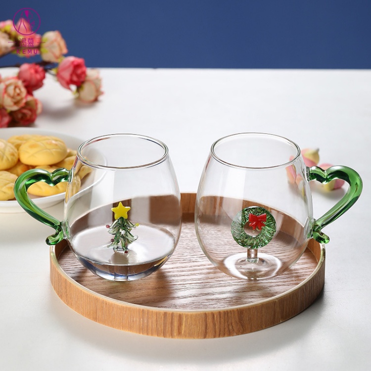 Jiateng 3D starfish glass cup, ideal for gifting or everyday use, elegant and ocean-themed design for modern homes