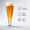 191mm tall tapered lager glass with 78mm top diameter