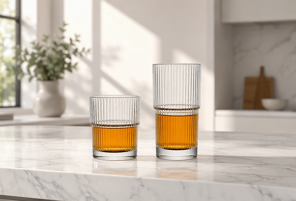 Vertical Ribbed Whiskey Glasses.webp