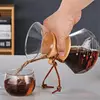 Reusable Glass Pour Over Coffee Maker for Coffee Lovers and Wholesale