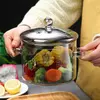Durable Heat Resistant Glass Pot for Modern Kitchen Use