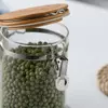 Elegant Jiateng glass food storage jars designed for coffee tea grains spices and dry foods