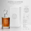 Decorative spirits decanter with basketball design stopper for home bars