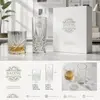 Decorative geometric whiskey glasses for bars hotels retailers distributors and wholesale buyers