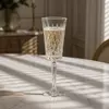 Wholesale diamond pattern champagne glass for hotels restaurants retailers and distributors