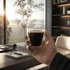 Wholesale JT-D108 250ml double wall coffee glass for cafes restaurants hotels and retail buyers