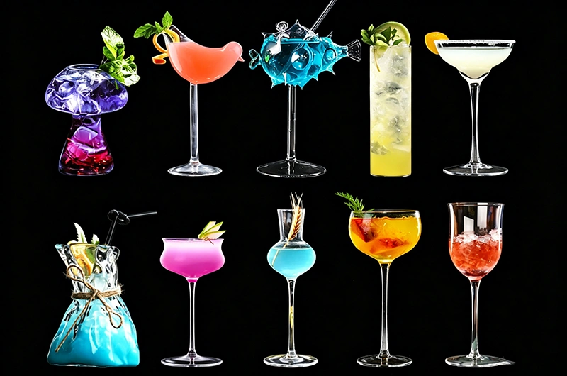 Creative Cocktail Glasses: How Unique Glassware Elevates Every Drink Experience