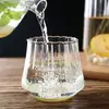 Jiateng glass water pitcher with natural cork lid for water juice and iced tea