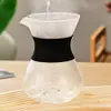 Premium glass coffee sharing pot for home brewing and café serving