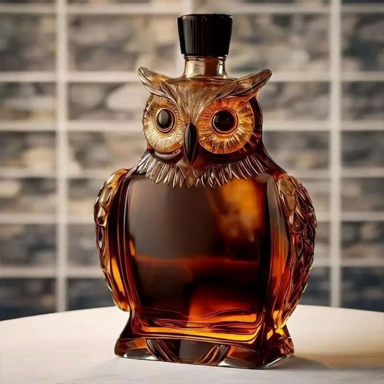 Owl Glass Decanter
