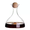 Elegant table setting featuring Jiateng iceberg base wine decanter, perfect for romantic dinners and festive party decorations.