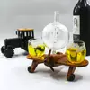 Modern Home Bar Sailing Ship Décor