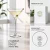 Custom martini cocktail glass for hospitality private label and wholesale buyers