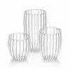 Clear vertical ribbed drinking glass available in 250ml 350ml and 450ml capacities