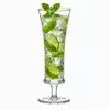 370ml tall cocktail glass with slim bowl and short stem for mixed drink serving