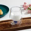 Custom heart glass cup for private label and wholesale drinkware buyers