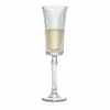 180ml ribbed champagne flute with 70mm diameter and 233.5mm height