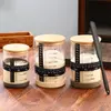 Premium sourdough starter container with measurement marks and fermentation tracker