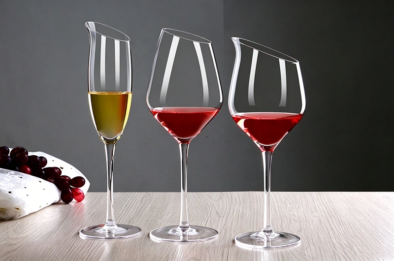 Slanted Wine Glass: Why Angled Rim Glasses Are Redefining Modern Wine Tasting