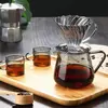 Heat Resistant Glass Coffee Carafe with Elegant Glass Filter