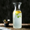 High-quality glass pitcher with lid by Jiateng, ideal for home, office, or dining, sleek design for contemporary kitchens