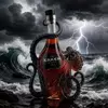 Exquisite Jiateng whiskey carafe showcasing a realistic octopus wrap, combining art with functional barware.