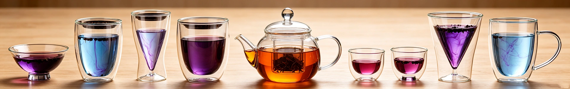double-walled glass cup
