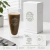 Large capacity 600ml double wall coffee glass for cafes restaurants hotels and wholesale drinkware buyers