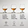 L3705 350ml short stemmed cognac glass with 63mm diameter and 127mm height