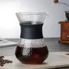 Textured Borosilicate Coffee Server with Stainless Steel Filter