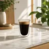 300ml flared rim double wall coffee glass for cafes restaurants hospitality suppliers and wholesale buyers