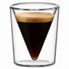 Small 65ml double wall espresso cup with 63mm top diameter and 94mm height