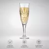 216mm tall stemmed champagne glass for sparkling wine celebrations and events