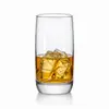 200ml straight sided drinking glass with thick clear base