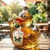Unique crystal duck whiskey decanter suitable for luxury gifts, collectors, and spirit presentation