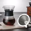 Premium Glass Coffee Pitcher with Silicone Grip and Filter