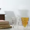 Stylish double wall glass cup for coffee tea and cold drinks