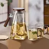Wholesale glass water pitcher with lid for homeware retailers and distributors