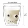 Jiateng wholesale double wall glass cup for custom and private label drinkware buyers