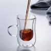 Jiateng custom double wall glass cup manufacturer for wholesale beverage glassware