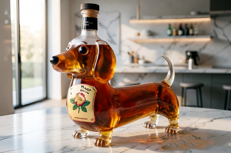 Dog Glass Decanter: A Creative Whiskey Gift for Dog Lovers and Collectors