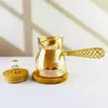 Mini glass butter warmer pot made from high borosilicate glass
