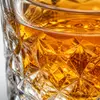 Model 22123 355ml tall highball glass with diamond pattern 77mm diameter and 139mm height