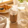Wholesale bear shaped double wall glass cup for gift and retail collections