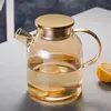 Lead-free borosilicate glass water carafe for home kitchens, restaurants, cafés, and hotels