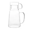 Elegant bedside glass water set made from premium borosilicate glass